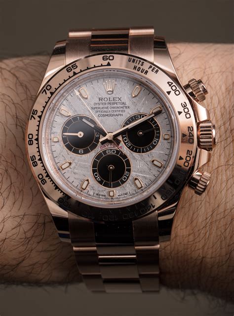 rolex meteorite watch|rolex with meteorite dial.